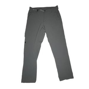 Black Diamond Alpine Pants Sz Large Dark Gray Men's Hiking Fishing $140 MSRP